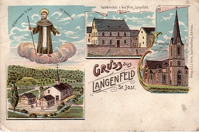 Postkarte St. Jost 1908