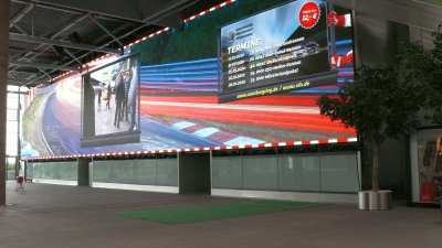 Nuerburgring TV wall